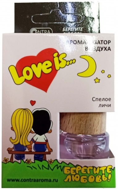 Ароматизатор подвесной бочонок  Contra LOVE IS Спелый личи 120_