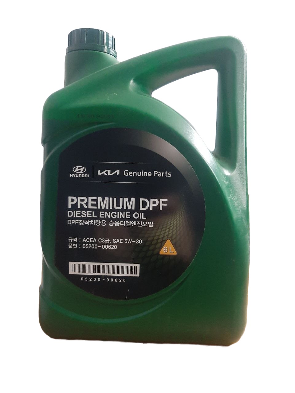 HYUNDAI PREMIUM DPF DIESEL 5W30 C3 Масло моторное синт. (пластик Корея) (6L)