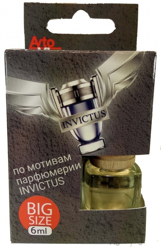 Ароматизатор подвесной бочонок Avto Vins по мотивам Invictus 120_